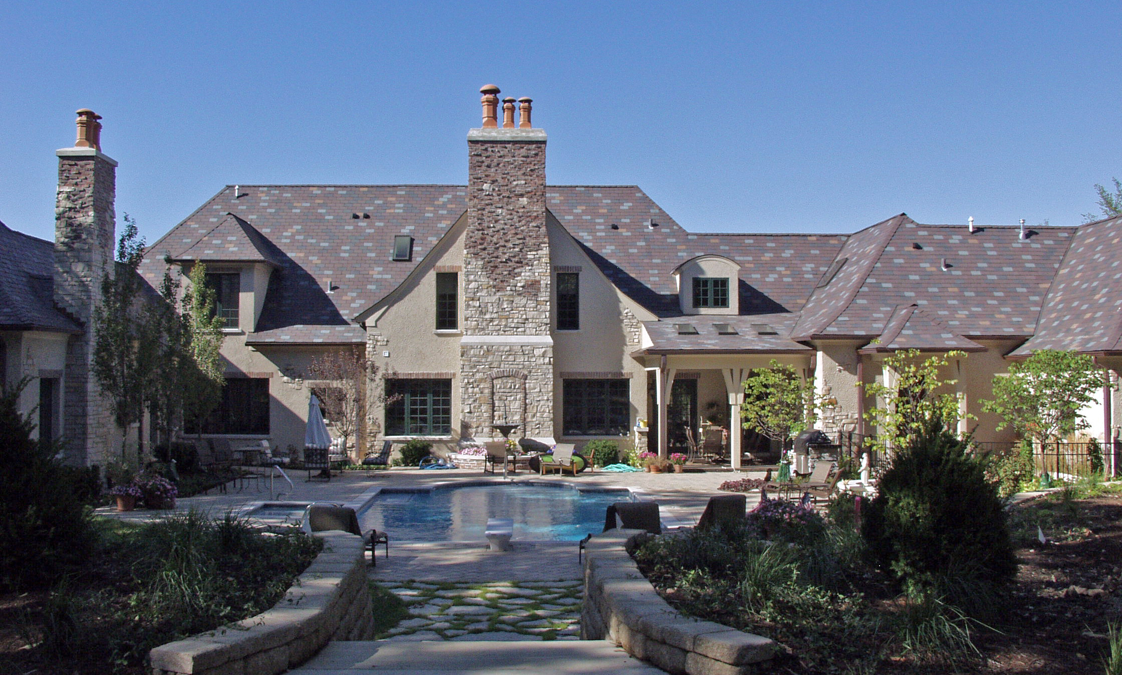 French Country Style Custom Home
